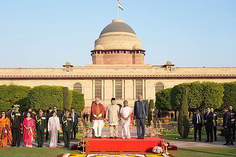 At Home reception at Rashtrapati Bhavan