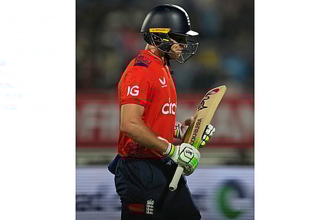 IND vs ENG 3rd T20: England's captain Jos Buttler leaves the ground