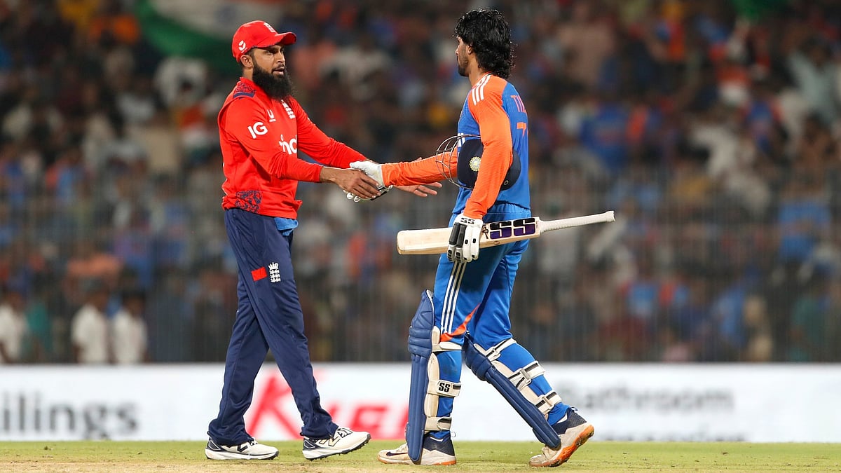 Adil Rashid and Tilak Varma