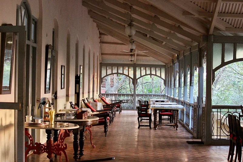 Dune Barr House - Verandah in the Forest