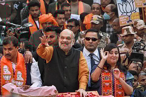 Delhi polls: Amit Shah campaigns
