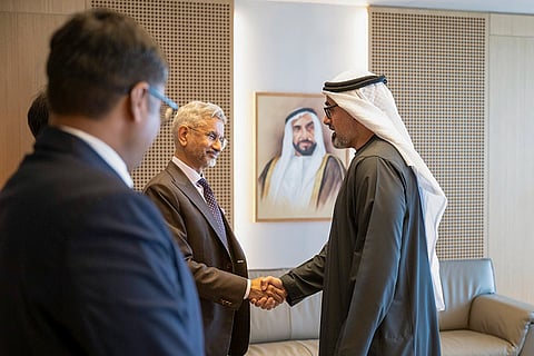 S Jaishankar in Abu Dhabi