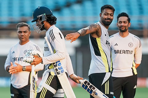 IND vs ENG 3rd T20 Training session