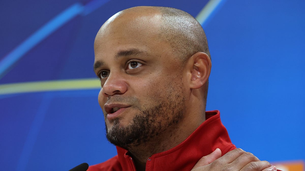 Bayern Munich head coach Vincent Kompany