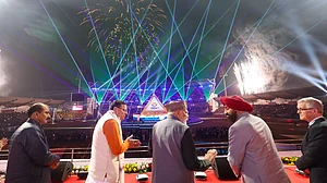 X/narendramodi : The Games were declared open with blowing of 2025 conches to mark the year.