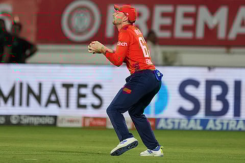 IND vs ENG 3rd T20: Jos Buttler takes the catch to get India's Washington Sundar out