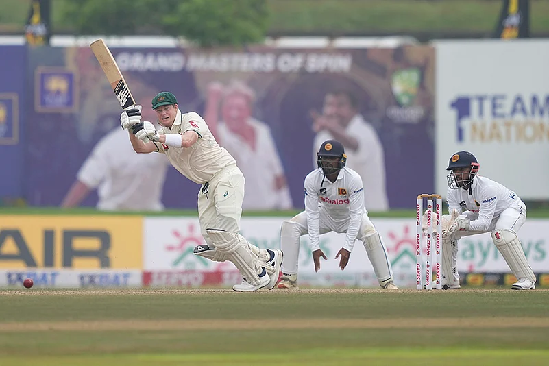 Sri Lanka vs Australia cricket 1st Test match Day 1: Steven Smith
