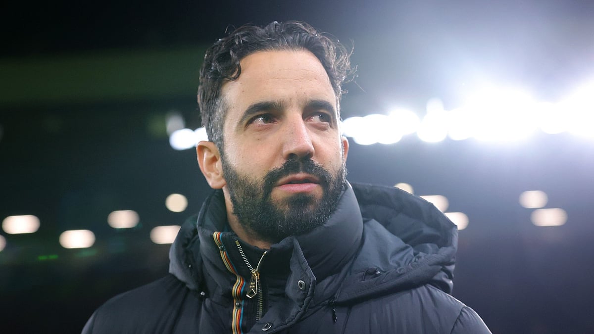 Manchester United head coach Ruben Amorim