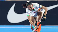 Hockey India : IND women's skipper Salima Tete in action.
