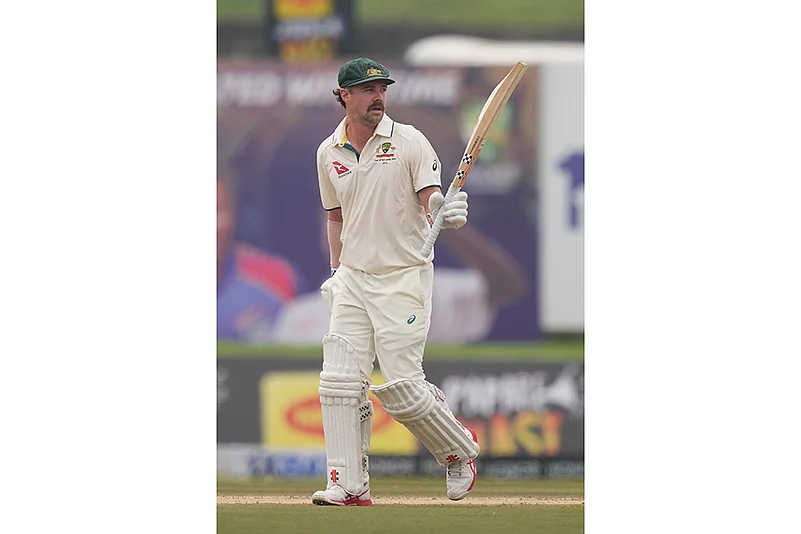 Sri Lanka vs Australia cricket 1st Test match Day 1: Travis Head