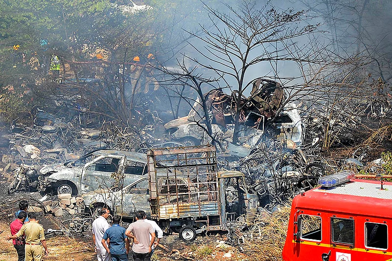 Vehicles seized by police gutted in fire