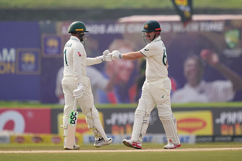 Sri Lanka vs Australia cricket 1st Test match Day 1: Travis Head, Usman Khawaja