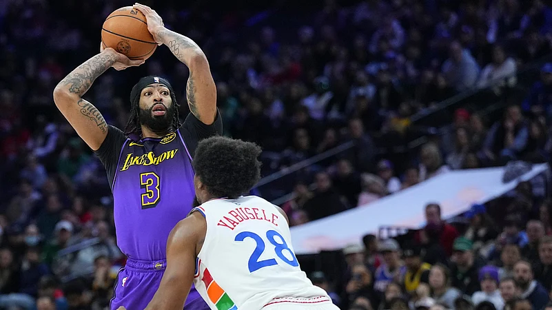 Los Angeles Lakers center Anthony Davis