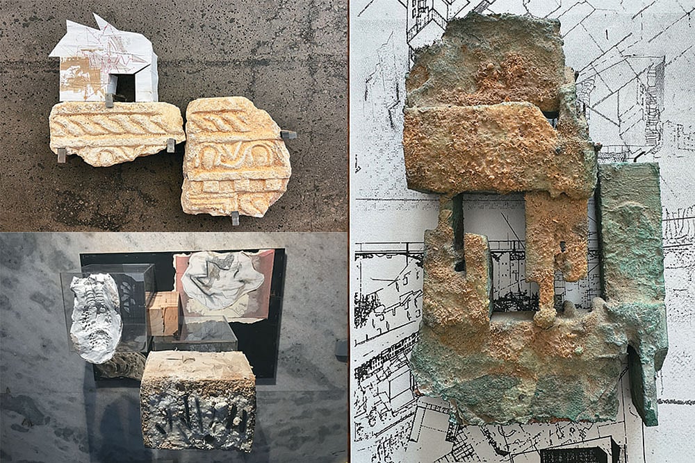 | Text & Artwork by Samit Das : Exploring the Void: Artworks from the series ‘Architecture of Silence’, which captures the emerging dialogue between the past and the present