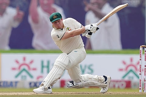 SL vs AUS 1st Test Day 2: Australia's Steven Smith plays a shot