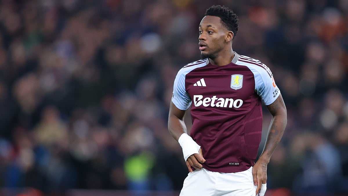 Aston Villa striker Jhon Duran.