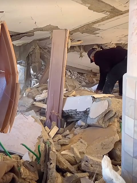 Sanad's father trying to salvage what he can