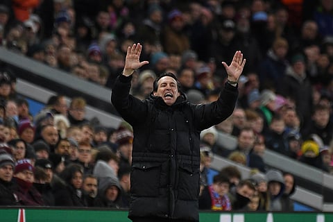 Champions League 2024-25: Aston Villa's head coach Unai Emery