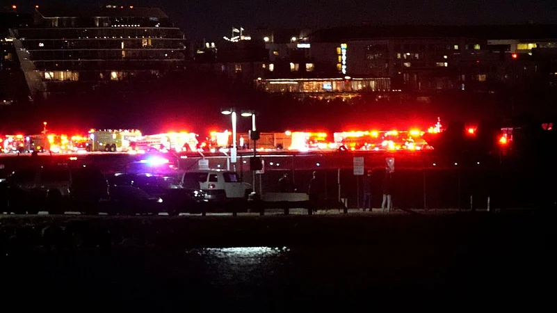 Emergency response teams were responding near Ronald Reagan Washington National Airport on Wednesday