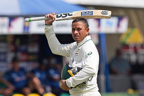 SL vs AUS 1st Test Day 2: Usman Khawaja leaves the ground after losing his wicket