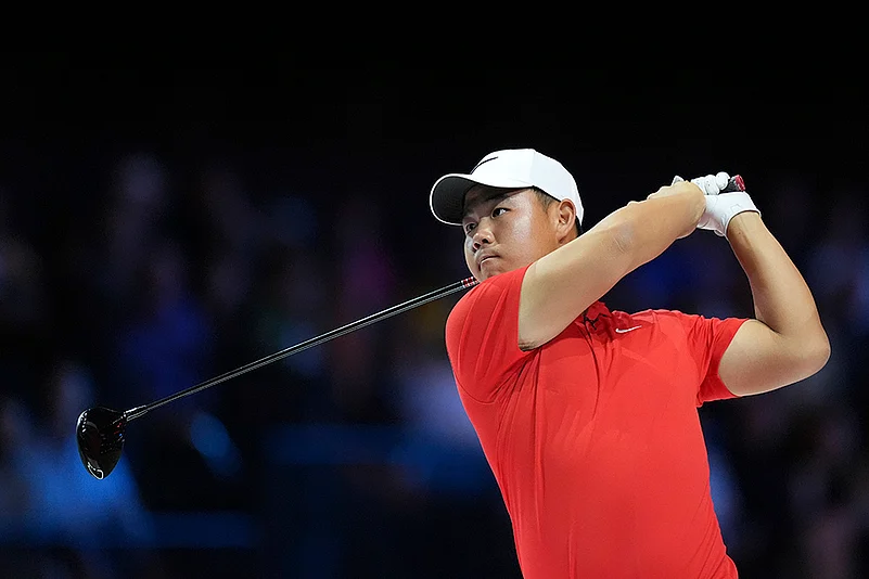 TMRW Golf League TGL Season Jupiter Links Club vs Boston Common Golf_Tom Kim