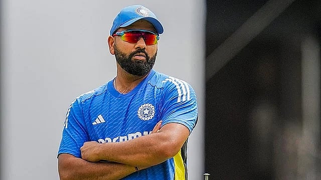 PTI : File photo of India captain Rohit Sharma.