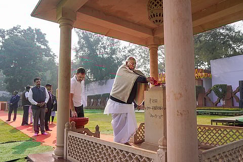 Death anniversary of Mahatma Gandhi