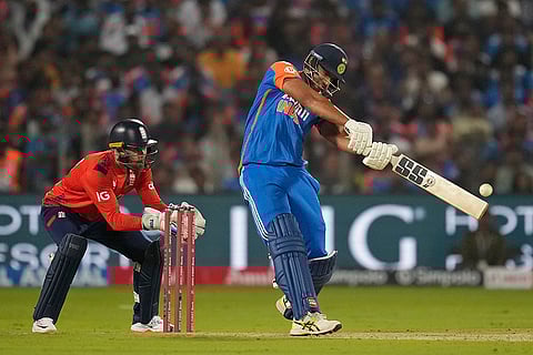 IND vs ENG 4th T20: India's Shivam Dube bats