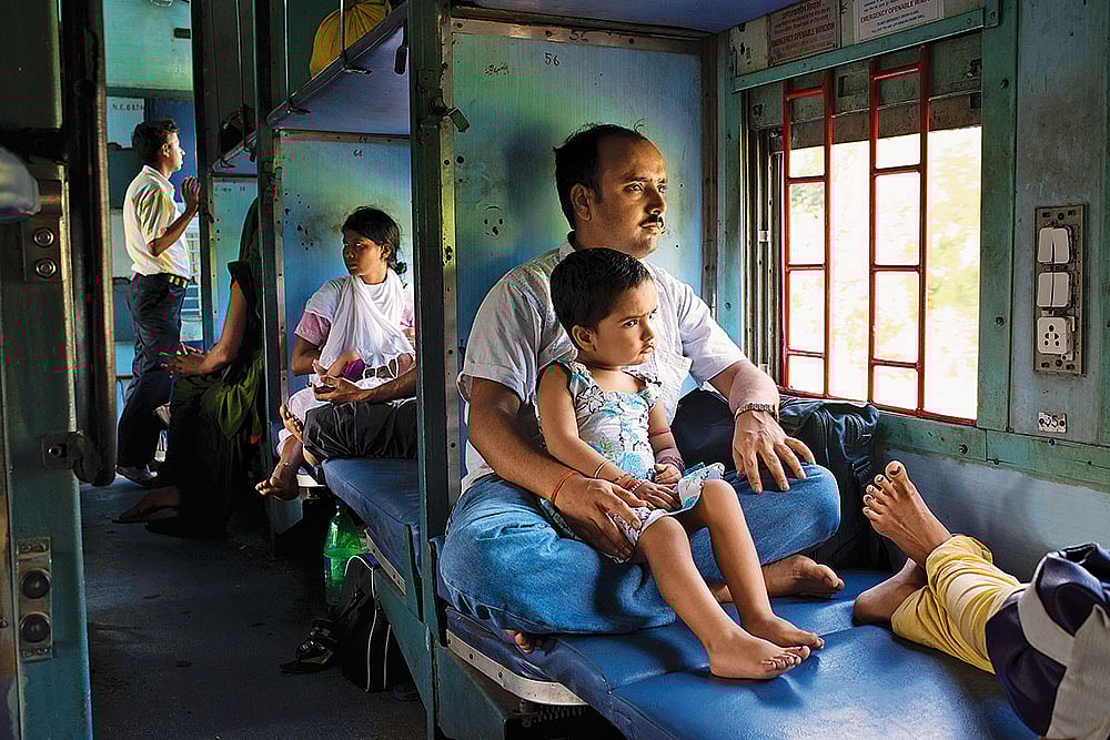 All Aboard: Indian Railways was the author’s family’s default setting for travel and journeys were always eventful - Photo: Getty Images