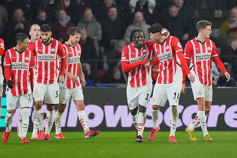 UEFA Champions League UCL soccer PSV Eindhoven vs Liverpool match photo: 2