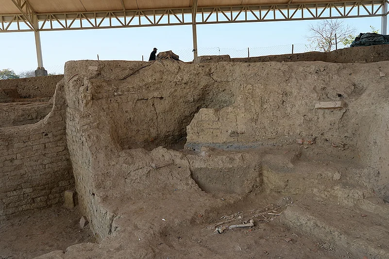 Archaeological site at Rakhigarhi