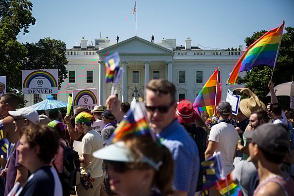 Zach Gibson : Parade infront of White House