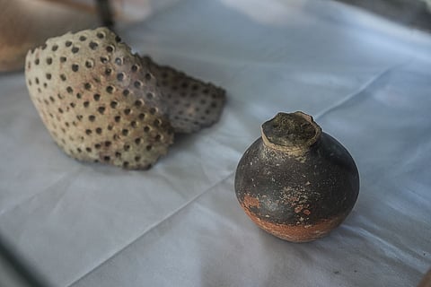 Archaeological site at Rakhigarhi