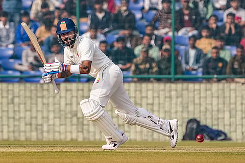 Ranji Trophy, Delhi vs Railways-Day 2: Delhi's Virat Kohli plays a shot