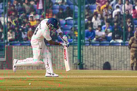 Ranji Trophy, Delhi vs Railways-Day 2: Delhi's Virat Kohli plays a shot