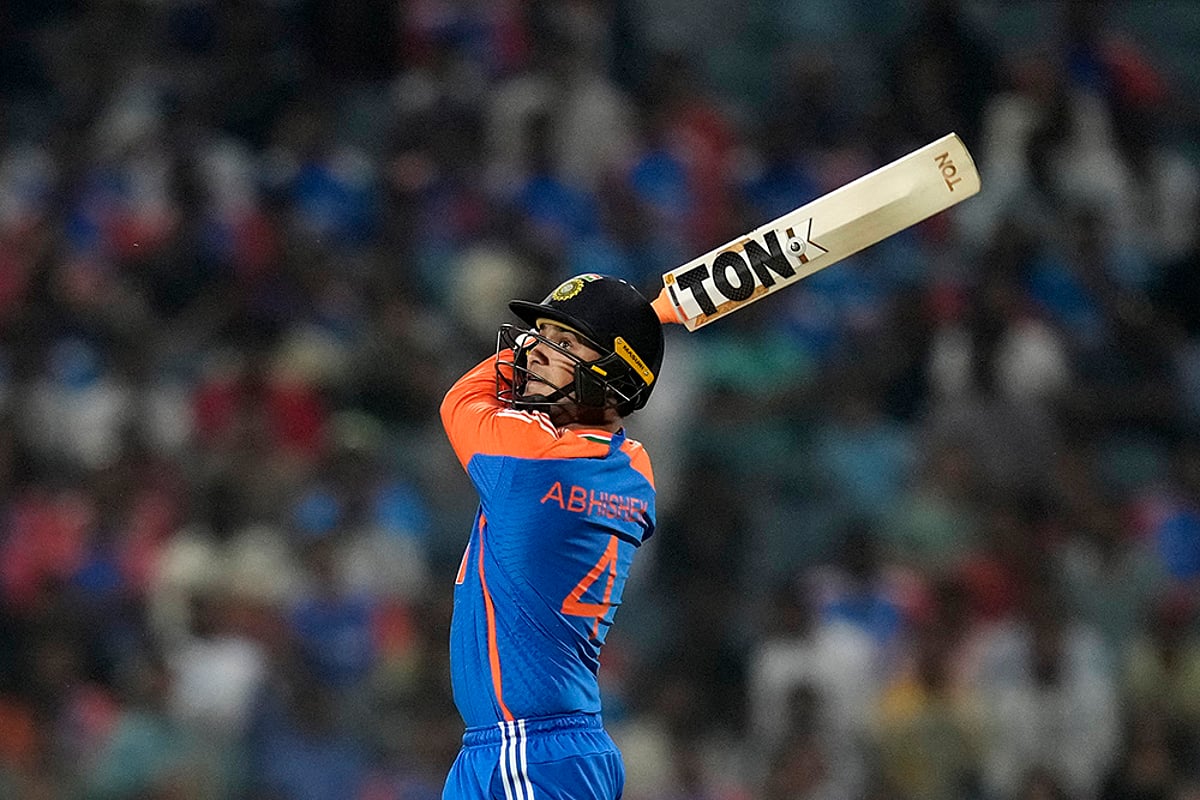 India vs England Cricket IND vs AUS 4th T20I pics from Pune: Abhishek Sharma