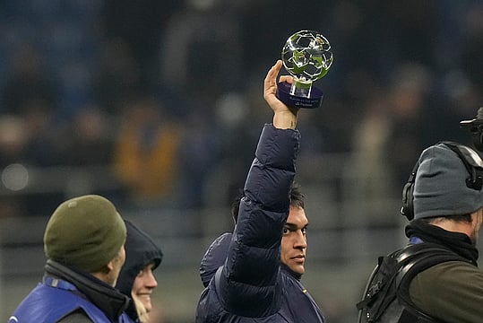 UEFA Champions League 2024-25: Lautaro Martinez Scores Hat-Trick In Inter Milan's 3-0 Win Against Monaco