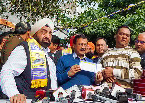 AAP's Bachat Patra campaign