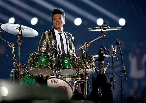 Super Bowl XLVIII Halftime Show Performed by Bruno Mars