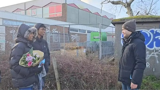 ChessbaseIndia : Nodirbek Yakubboev's meet with Vaishali and her brother, R Praggnanandhaa.