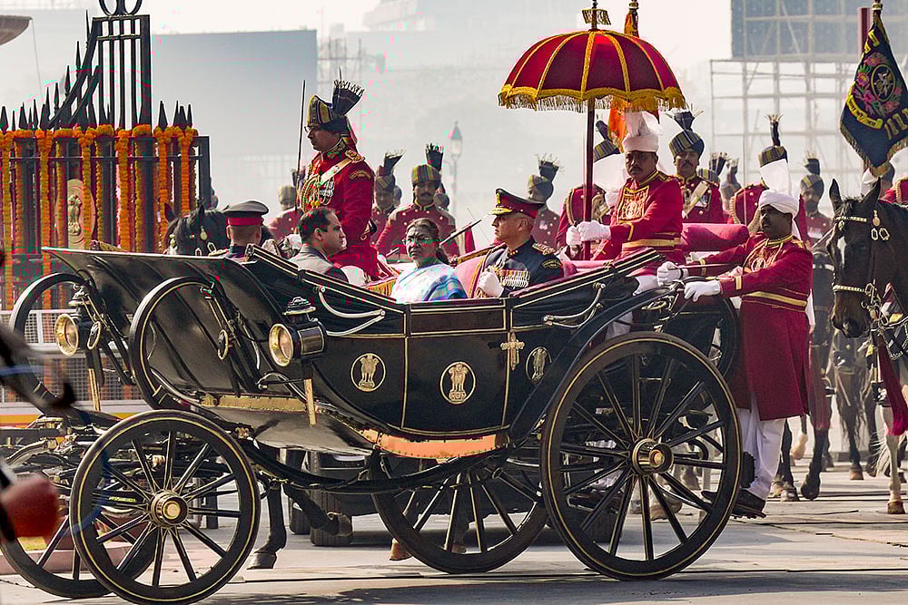 | Photo: PTI/Shahbaz Khan : Budget Session of Parliament
