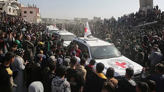 | Photo: AP : Israel open to extending ceasefire, Atishi and 11 AAP MLAs suspended and more. 