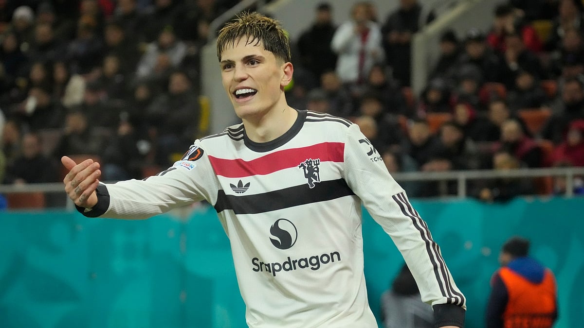 Manchester United's Alejandro Garnacho