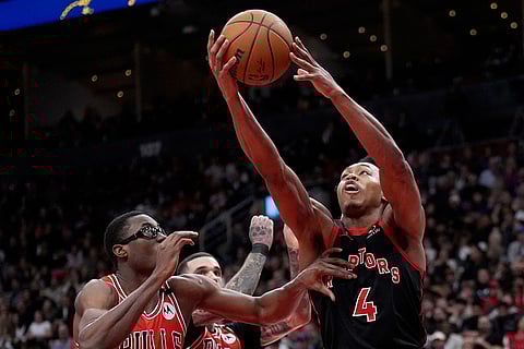 NBA Basketball Game: Toronto Raptors vs Chicago Bulls