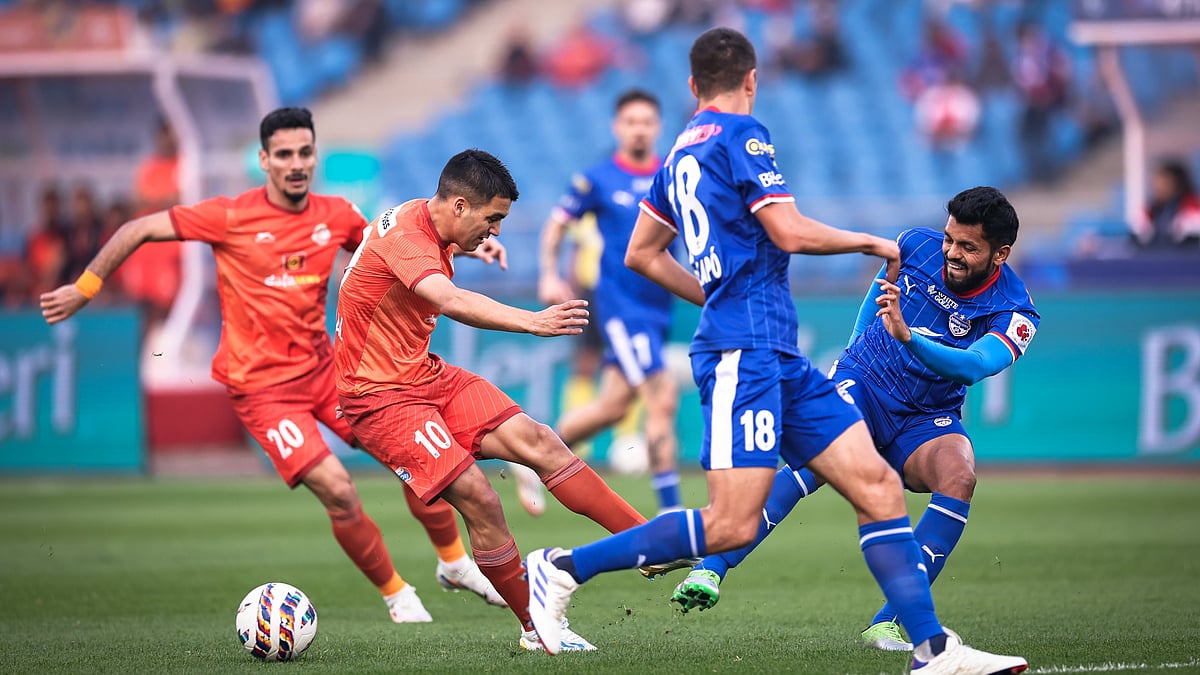 Photo: X | Punjab FC : Punjab FC Vs Bengaluru FC, ISL 2024-25 match in New Delhi.