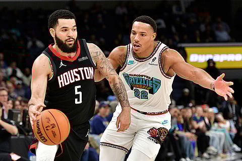 NBA Basketball Game: Houston Rockets vs Memphis Grizzlies