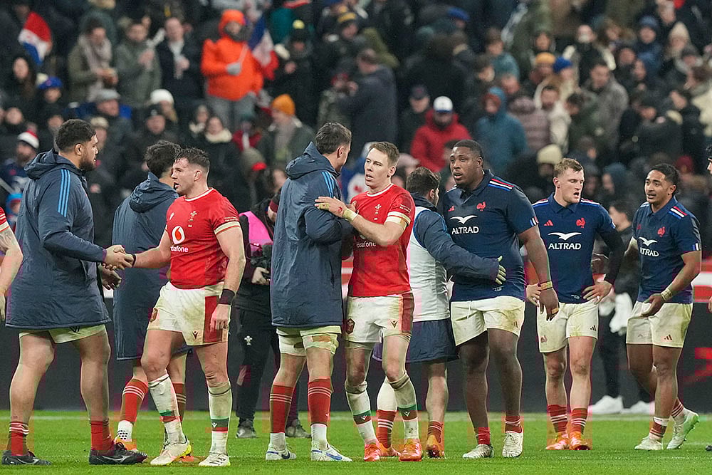 | Photo: AP/Michel Euler : Rugby Men's Six Nations 2025: France vs Wales