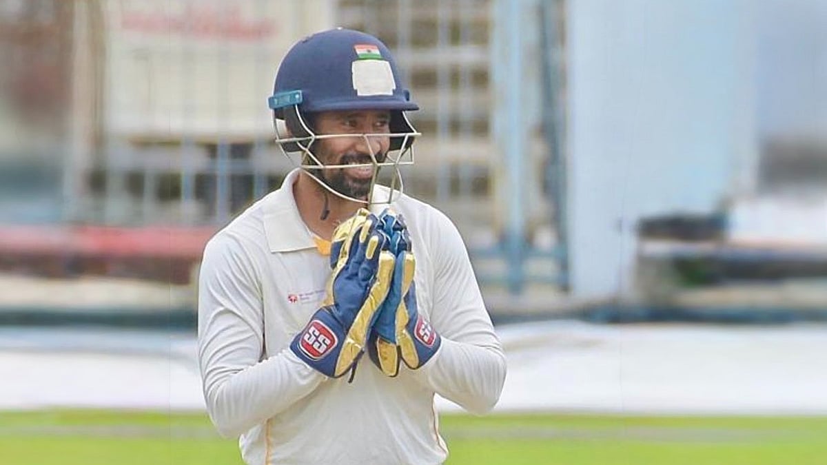 Photo: X | Wriddhiman Saha : Bengal cricket team player Wriddhiman Saha.