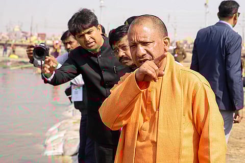 UP CM visits Mahakumbh Mela