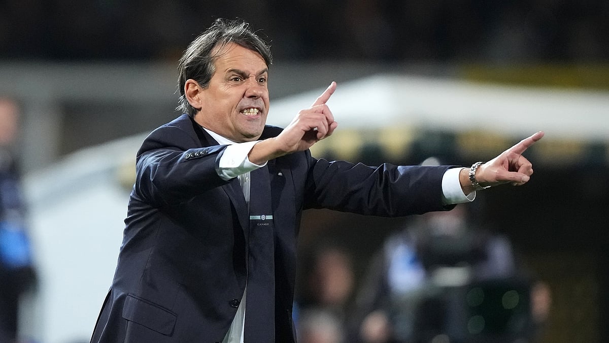 Inter head coach Simone Inzaghi - null